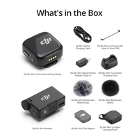 Microphone Lavalier sans Fil Ultraléger Mini Clip Micro Plug & Play pour iPhone et Android Vlog Diffusion en Direct