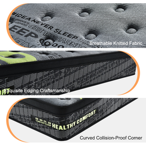 Bộ nhớ bọt Nữ Hoàng Kích thước nệm giường nệm Bộ nhớ Bọt Túi mùa xuân Nệm Bộ nhớ Bọt Túi mùa xuân cuộn dây khách sạn - Product Image 2