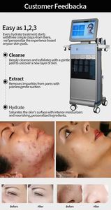 Appareil multifonctionnel d'hydrodermabrasion pour nettoyage en profondeur, aquafacial et jet d'oxygène, avec analyse de la peau - Product Image 4