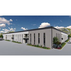 Entrepôt en structure métallique bon marché de 30 x 40, bâtiment préfabriqué à grande hauteur, atelier - Product Image 4