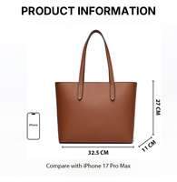 Sacs à main pour femmes en cuir PU Saffiano vintage imperméable léger portable pliable avec poignée supérieure et bandoulière en polyester