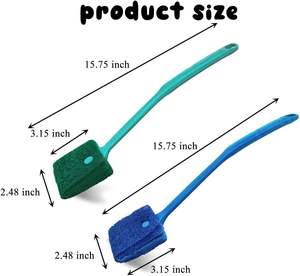 Bol de <span class=keywords><strong>poisson</strong></span> <span class=keywords><strong>rouge</strong></span> d'aquarium transparent créatif avec décoration de bureau de réservoir de tortue ronde sphérique en matière plastique - Product Image 4