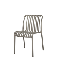 Chaises de salle à manger ergonomiques empilables modernes haut de gamme, durables, imperméables, écologiques, pour l'extérieur, la maison, le bar, meubles de maison