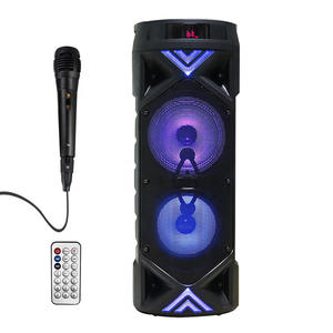 Araoke-ortable de 25W. 6,5 pe. NCH. ubwoofer. Quare. ance. utdoor. oundbox con micrófono. - Product Image 1