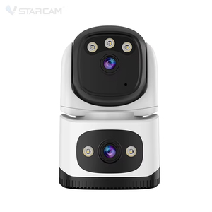 Camera an ninh đầy đủ màu sắc ABS không thấm nước phá hoại bằng chứng bóng đèn an ninh CCTV PoE IP Camera phát hiện chuyển động tầm nhìn ban đêm - Product Image 1
