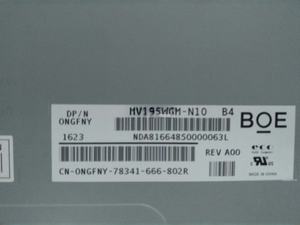 Módulo LCD de Pantalla de Escritorio Todo en Uno BOE MV195WGM-N10 de 19.5 Pulgadas HD+ 1600×900 IPS - Product Image 5