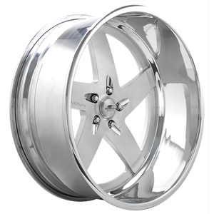 Llantas de Camioneta LZT-315 Nuevas Forjadas en Cromo SLG77 <span class=keywords><strong>BANDIT</strong></span> 6x5.5 para GMC Sierra <span class=keywords><strong>1500</strong></span> 2500 3500 - Product Image 2