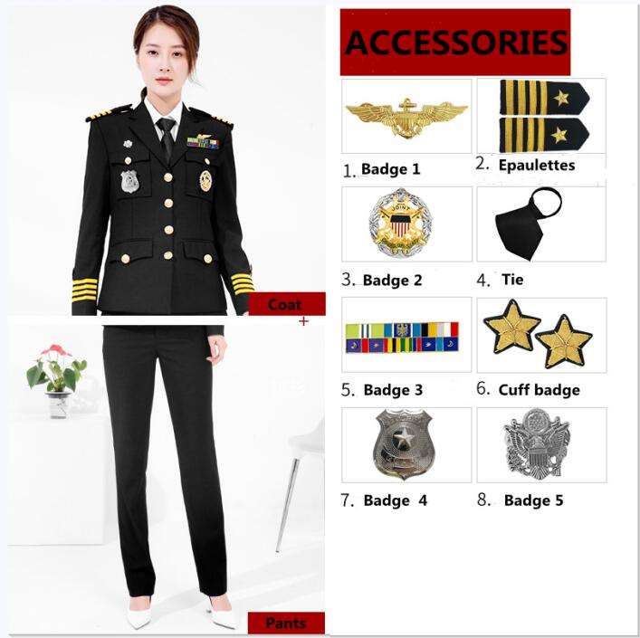 Manteau + Pantalon + 8 accessoires