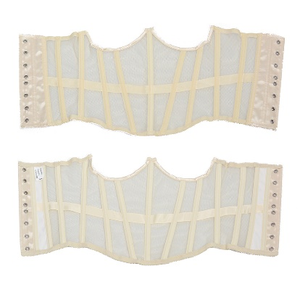 Modern Minimalist Mesh Underbust <b>Corset</b> Steel Boned Waist Cincher <b>Belt</b> Transparent Body Shaper for Women - Product Image 3