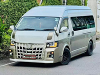 Pare-chocs avant de nouvelle conception pour Toyota HIACE (2005-2018) avec feux antibrouillard, adaptable par visage à visser, pour carrosseries larges/étroites – Pièces automobiles de modernisation/amélioration