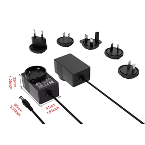 Hoán đổi cho nhau 12V 2A 24V 1A 24W Power <span class=keywords><strong>Adapter</strong></span> PC Travel <span class=keywords><strong>Adapter</strong></span> cho máy tính xách tay AC DC chuyển đổi chúng tôi EU AU Anh cắm điện máy tính để bàn - Product Image 5