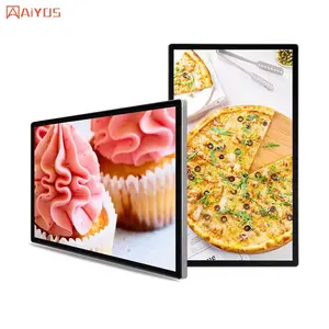 21.5 Inch Indoor Wall Mounted Digital Signage LCD Advertising Display Capacitive Touch Screen Panel
