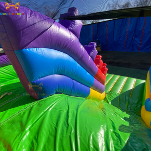 Colorato per Giochi Educativi all'Aperto, Noleggio per Feste in Giardino, Parco Giochi per <span class=keywords><strong>Bambini</strong></span> in PVC, Uso Residenziale e Pubblico - Product Image 6