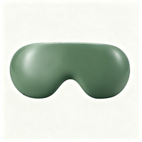 Masque oculaire chaud/froid avec lumière de réveil Sunrise, masseur oculaire intelligent rechargeable pour les yeux secs, les yeux gonflés et pour favoriser le sommeil