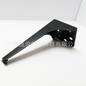 Black Zinc Alloy <b>Sofa</b> Legs Customizable Size Modern Minimalist Furniture <b>Support</b> Durable Living Room Use - Product Image 4