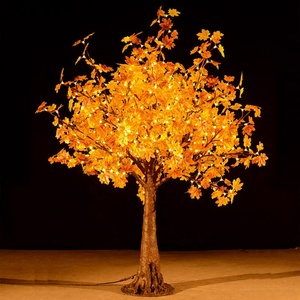 Lampada a LED a forma di <span class=keywords><strong>albero</strong></span> d'acero, 1,5 m, bianco caldo, IP65, per esterni, matrimoni, giardini, strade, Natale, mini ornamenti festivi - Offerta imperdibile - Product Image 2