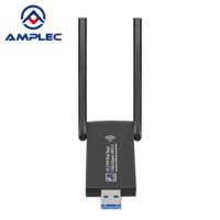 Adaptador Wi-Fi 5 de Doble Banda AC1300, Adaptador USB BT 5.4, Dongle USB de Doble Banda 2.4/5GHz, Receptor Inalámbrico para Portátil, Compatible con Windows 10/11