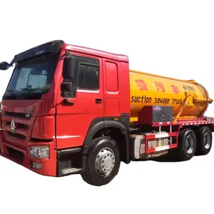 Verwendet howo 336 abwasser saug/vakuum lkw mit günstigen preis für verkauf