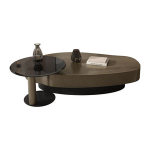 Tavolino da Caffè in Acciaio Girevole a Forma di Bussola, Design Creativo per Arredamento Moderno di Ville di Lusso, Dimensioni e Colore Personalizzabili - Product Image 3