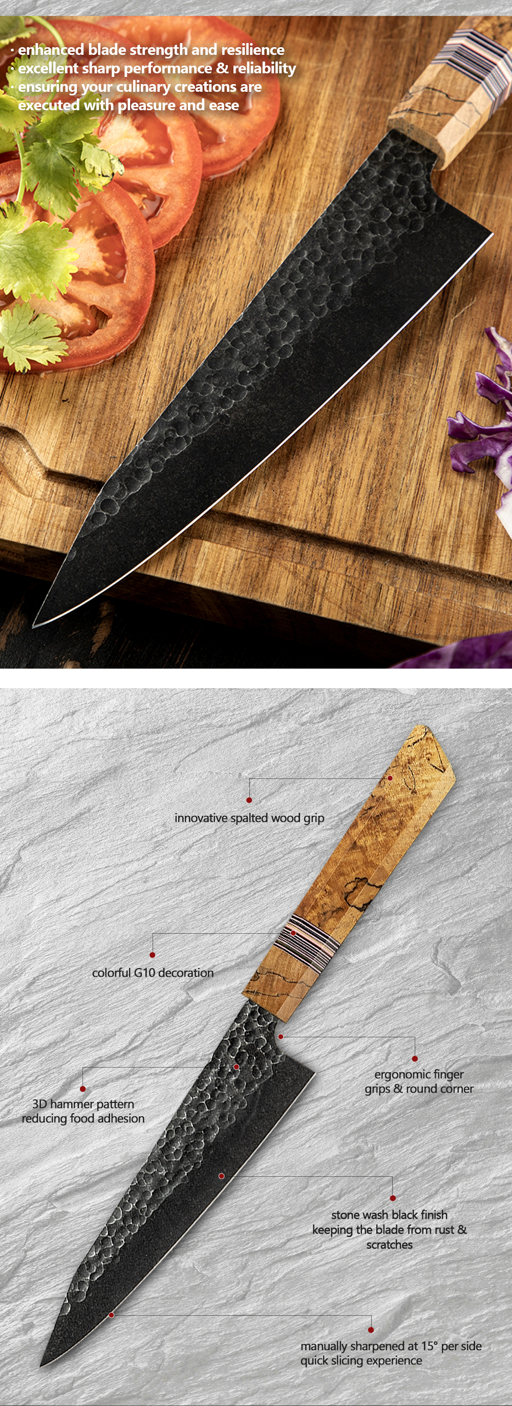 89アンボイナバール　木製シャープ　強低重心ローレット　ステンレス 89アンボイナバール 木製シャープ 強低重心ローレット ステンレス