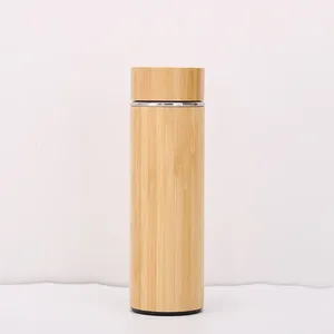 Bouteille d'eau avec infuseur à thé et filtre, gobelet isotherme en acier inoxydable à double paroi, thermos sous vide - Product Image 4