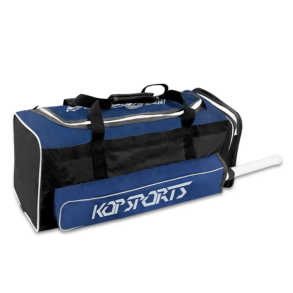 Kopbags Custom grande capacità Cricket borsone borsa da Cricket resistente borsa da Cricket con ruote