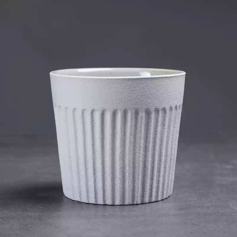 Bei 3 petite tasse joy cochon blanc givré