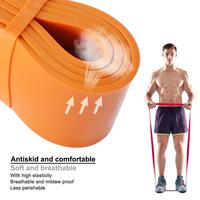 Sacar a la banda de Fitness fuerza de potencia de banda ejercicio personalizado látex elástico bandas elásticas de resistencia