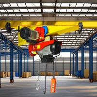 Mini palan électrique PA600X12M, 600 kg, palan électrique à câble portable, 220 V, petite grue de levage pour la vente en gros