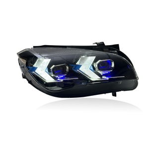 LED Headlamp DRL for X1 E84 2010-2015 Auto Accessories 36W 6000K Universal Fitment Dual Color Yellow & White Car Part - Product Image 1