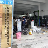 Polea tensora plana de aleación de aluminio y acero inoxidable con rodamiento de tensión trasera, fabricada en China