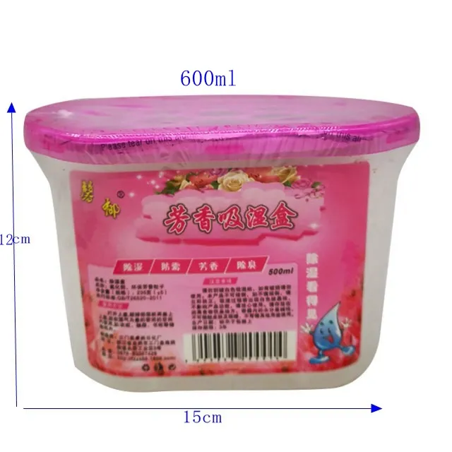 600ml powerful anti humidity wardrobe desiccant moisture trap box household Moisture Absorber for home