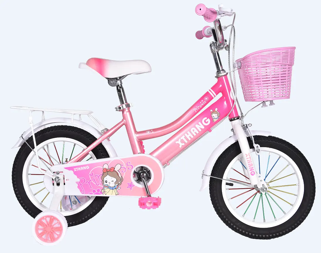 China Doll Seat Boy Girl Cycle für 3-7 Jahre alte Kinder/Baby Mini 4-Rad-Fahrrad mit Trainings rad/New Light Kids Push-Fahrrad