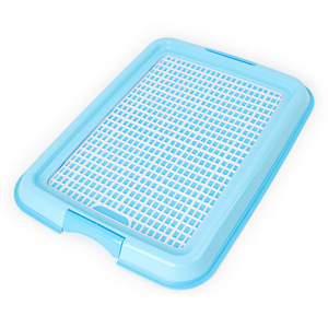 Wholesale Plastic Doggie Indoor Pet Potty Tray Park Corner Dog Toilet Dog Wee Pee Pads Tray Toilet for Dog - Product Image 4