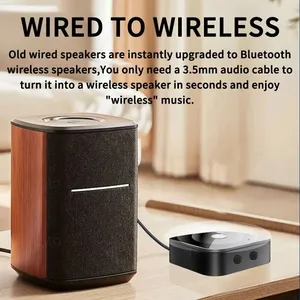 Bộ thu âm thanh 5.3 NFC Bt 3.5mm AUX R/L RCA Stereo Bộ chuyển đổi âm nhạc Hifi không dây với <span class=keywords><strong>mic</strong></span> USB điều khiển từ xa - Product Image 6