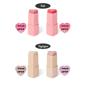 Custom Cream Blush Stick Makeup Blush Private Label Wholesale Pink Blush