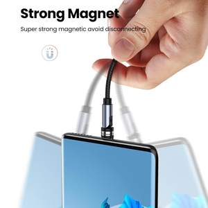 2023 Cable magnético personalizado 3 en 1 Cable Usb 3a carga rápida 360 rotación tipo C/ILUMINACIóN/micro Cable DE DATOS Usb Cable cargador - Product Image 6