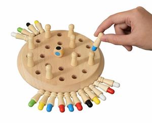 Juguete educativo de madera multijugador <span class=keywords><strong>memoria</strong></span> ajedrez juego a juego Montessori juguete familia madera ajedrez <span class=keywords><strong>juegos</strong></span> de mesa para niños y <span class=keywords><strong>adultos</strong></span> - Product Image 4