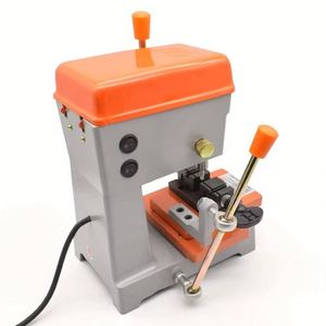 Máquina de corte de llaves Defu vertical de microajuste 220V 12V, herramienta manual de cerrajería para llaves sin cortar y llaves en bruto - Product Image 4
