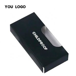 Professional Package Box Design Cardboard Mini Packaging Boxes Child Proof Empty Custom Box With Clear Window - Product Image 2