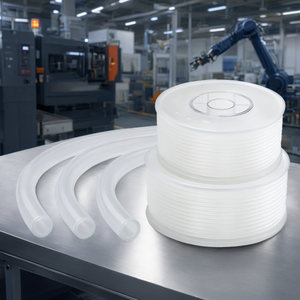 Tuyau pneumatique en PU silicone résistant aux hautes températures pour la robotique de moulage par injection - Product Image 2