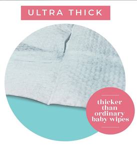 Lingettes pour le corps personnalisées (5 paquets) 50 lingettes de douche XL lingettes humides pré-humidifiées sans rinçage pour une douche rapide - Product Image 5