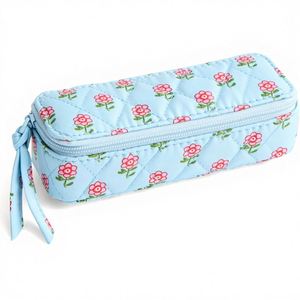 Travel Pill Case Cotton Gabardine Daffodil Ditsy One Size Pouch Packaging - Product Image 2