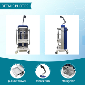 Carrito de Ultrasonido Médico Personalizable, Carro Portátil para Hospital, Mueble de Hospital con Computadora, <span class=keywords><strong>NBRIDGE</strong></span> NBR-NT-04, 300 lb - Product Image 1
