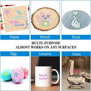 Commercio all'ingrosso 12 colori <span class=keywords><strong>pennarelli</strong></span> Shimmer contorno <span class=keywords><strong>doppia</strong></span> <span class=keywords><strong>linea</strong></span> pennarello metallizzato Glitter penne regalo Doodle forniture da disegno - Product Image 3