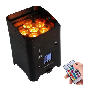 6In1 Rgbwa Uv Par Lights Remote <strong>Control</strong> Battery Powered Led Par Lights Wireless Dmx Rechargeable Stage Uplight for Pub - Product Image 4