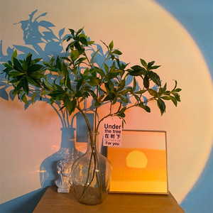 <span class=keywords><strong>Plante</strong></span> Artificielle Verte, Guirlande de Clochettes Japonaises, Ornement de Bureau, Décoration de <span class=keywords><strong>Plante</strong></span> Artificielle pour la Maison - Product Image 4
