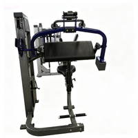 Machine d'extension des triceps assise durable pour usage commercial en salle de sport