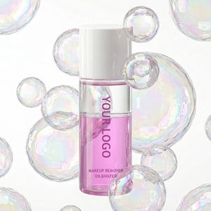 Disesuaikan 2 in 1 Makeup menghapus pembersih minyak dan air untuk wajah grosir Label pribadi menghapus air Makeup - Product Image 1