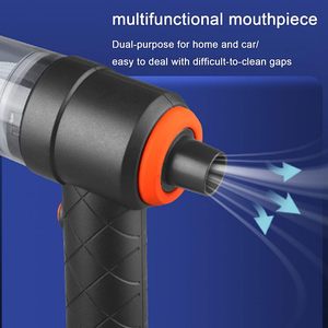 <b>Portable</b> Wireless High Power Car <b>Vacuum</b> Cleaner Rechargeable Cordless Cleaning Appliance 120W Handheld <b>Vacuums</b> - Product Image 2